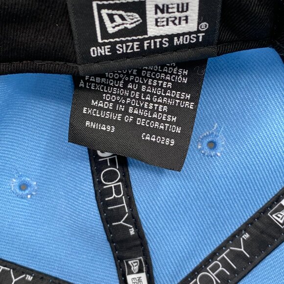 New Era Atlanta Braves Cap Hat Men's OSFM w/ Adjustable Strap Blue - Picture 15 of 15